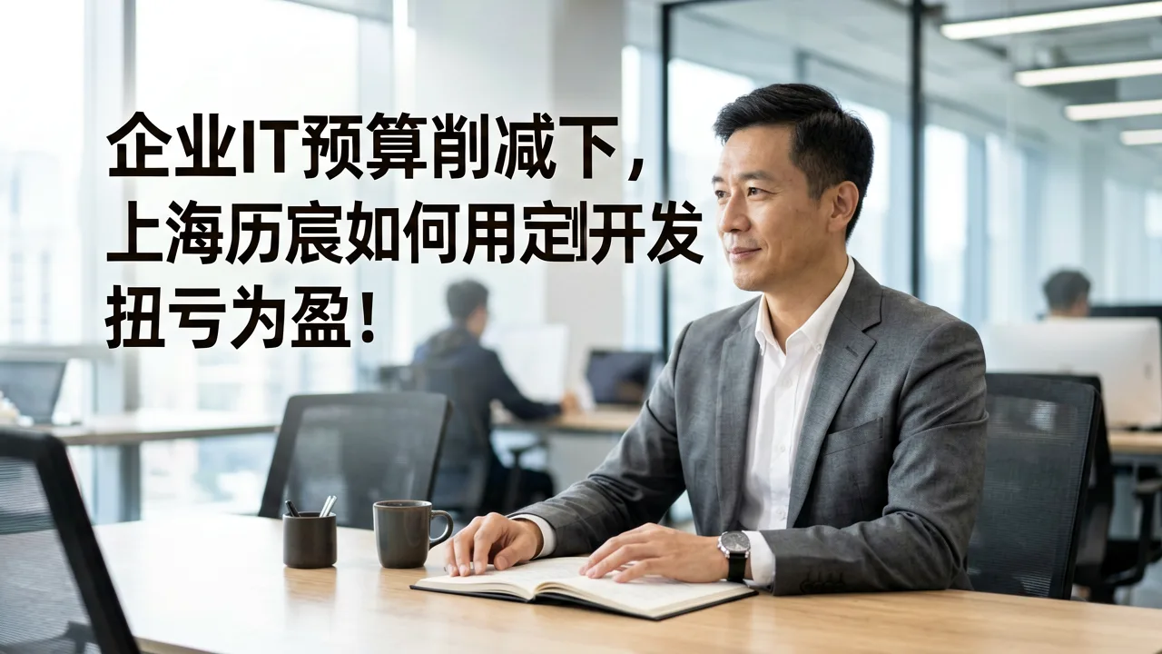 企业IT预算削减下,上海历宸如何用定制开发扭亏为盈